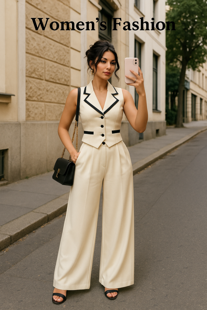 Women's Fashion – Perfect Everyday Style with Chic Two-Piece Outfit